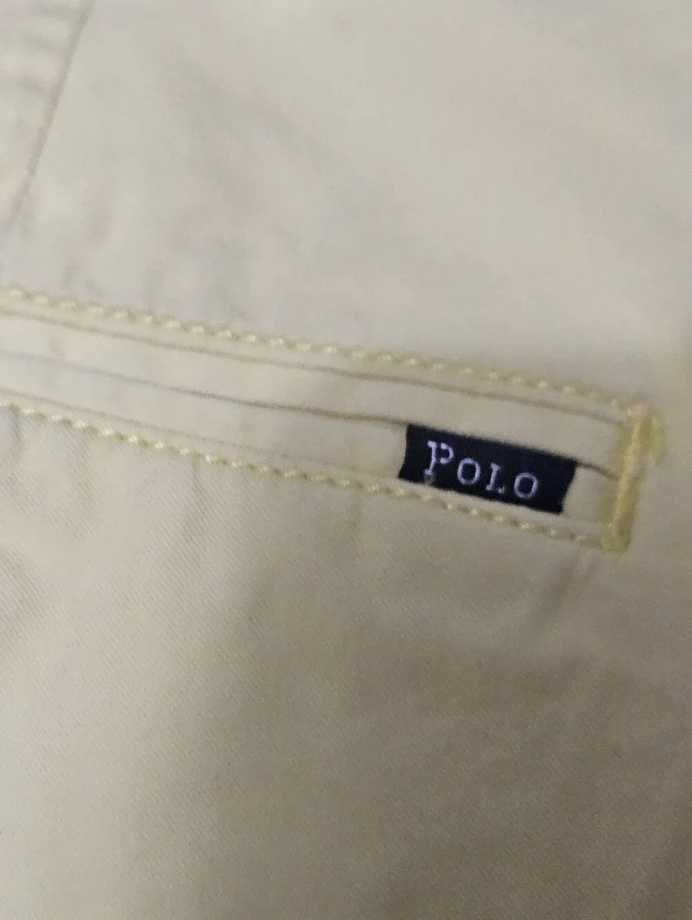Polo Ralph Lauren Yellow Mens Chino Shorts Golf Casual Size 29!